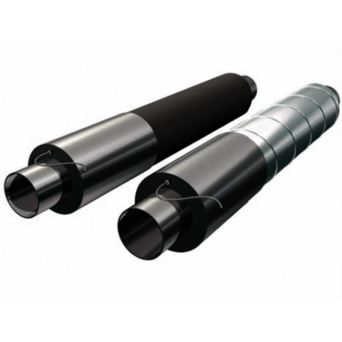 Концевой элемент трубопроводов ППУ ПЭ с закольцовкой проводников тип 1 Ст3сп 48,0х3,5х36х2200 мм ГОСТ 3262-75