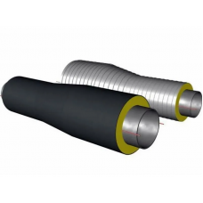 Переход стальной ППУ ОЦ с МЗИ тип 2 09Г2С 45х3,5х32х3х1500 мм ГОСТ 8732-78