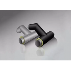 Тройниковое ответвление стальное ППУ ПЭ тип 1 Ст3сп 48х3,5х42,3х3,5х1200х730 мм ГОСТ 3262-75