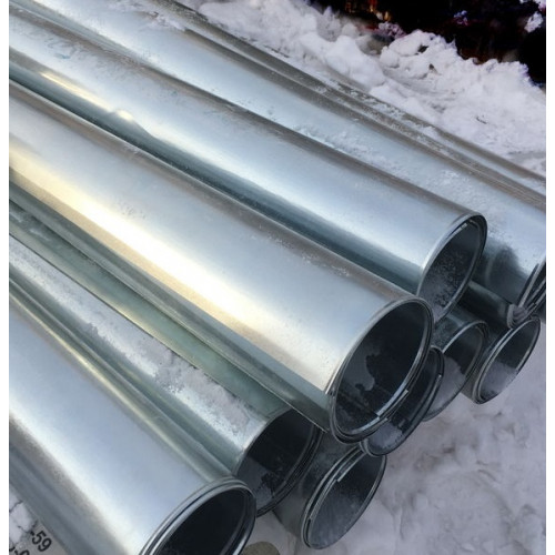 Труба-оболочка оцинкованная 180х0,6 мм ГОСТ 30732-2020 3,46 кг в Хабаровске
