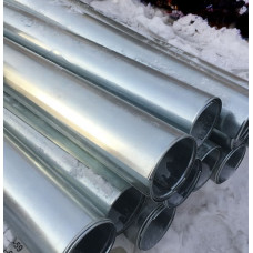 Труба-оболочка оцинкованная 160х0,55 мм ГОСТ 30732-2020 2,6 кг